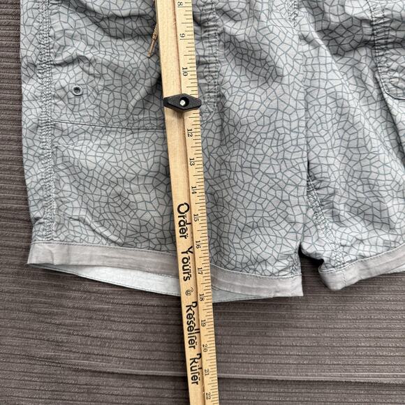 Howler Brothers Shorts Mens 32 Gray Geometric Boardshort Swim Trunks Hybrid - Picture 6 of 8